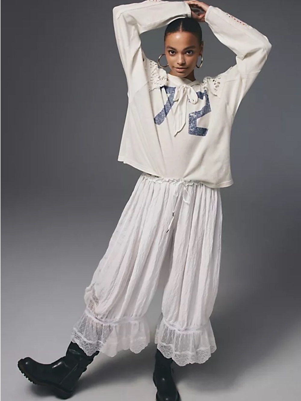 Free People Forever Young Bloomer Pant - S - Picture 5 of 10